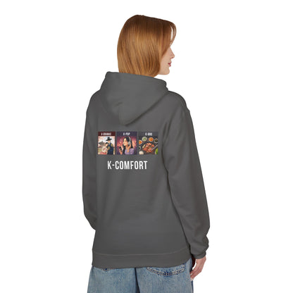 K-Comfort Hoodie – K-Dramas, K-Pop, K-BBQ Panel