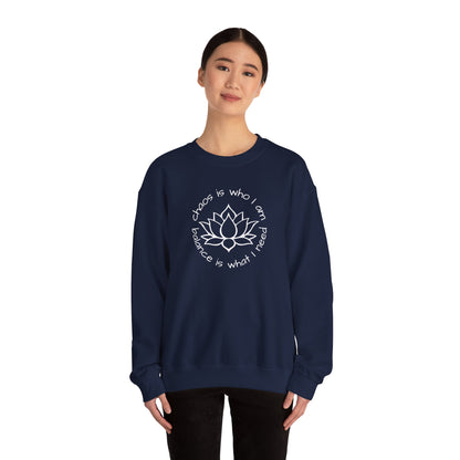 Chaos is Who I Am and Balance is What I Need Crewneck