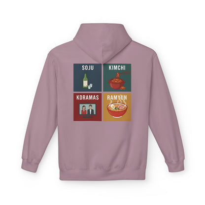 Korean Culture Four Panel Hoodie