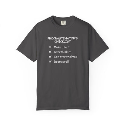 Procrastinator's Checklist