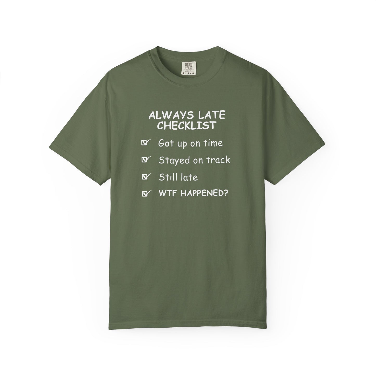 Always Late Checklist