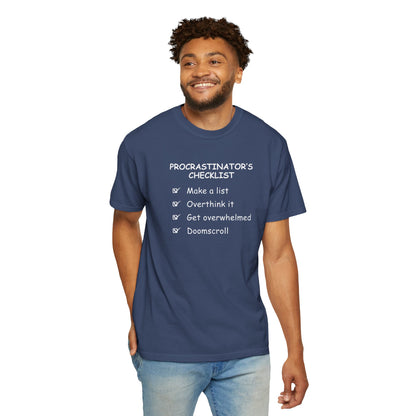 Procrastinator's Checklist