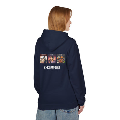K-Comfort Hoodie – K-Dramas, K-Pop, K-BBQ Panel