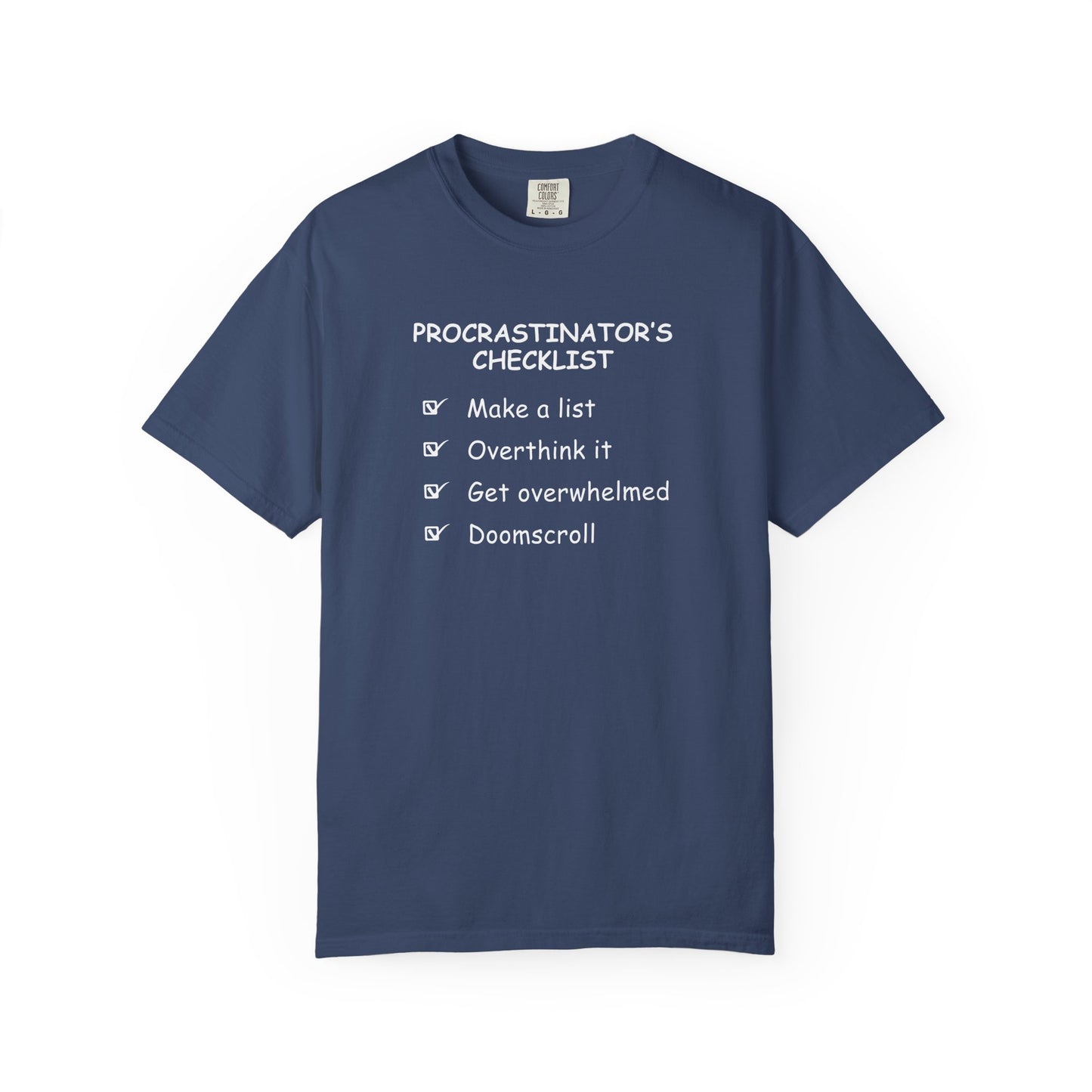 Procrastinator's Checklist