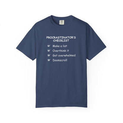 Procrastinator's Checklist